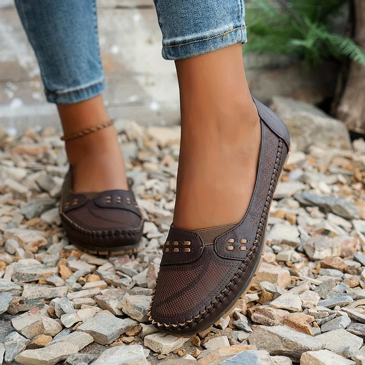 Amelia – Elegant Loafers with Sculpted Arch Support