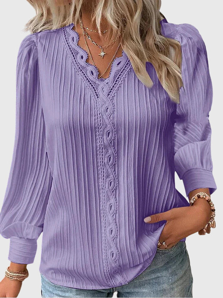 Jean – Elegant Long Sleeve Summer Blouse