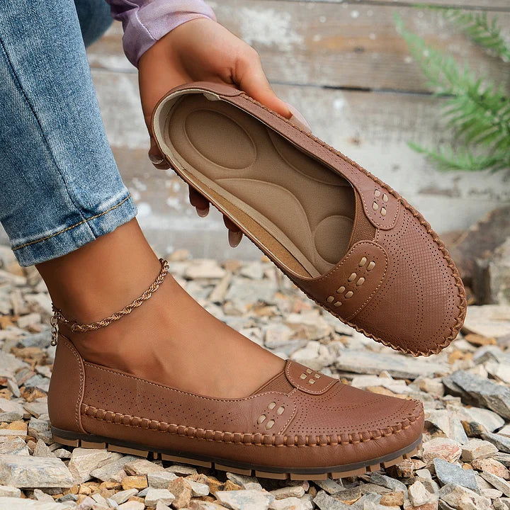 Amelia – Elegant Loafers with Sculpted Arch Support