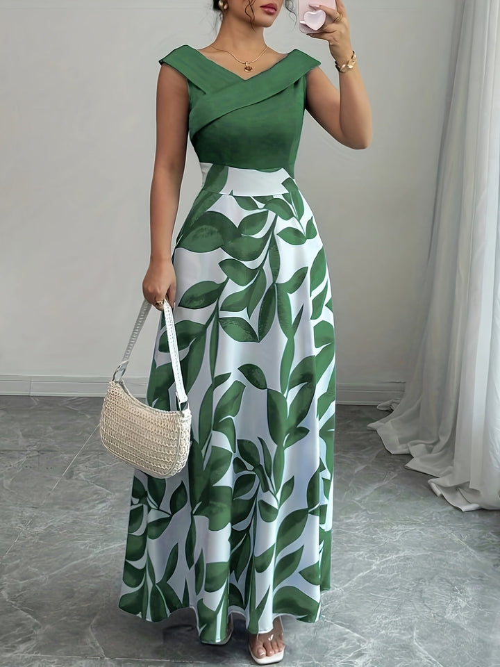 Teresa – Floral Maxi Wedding Guest Dress