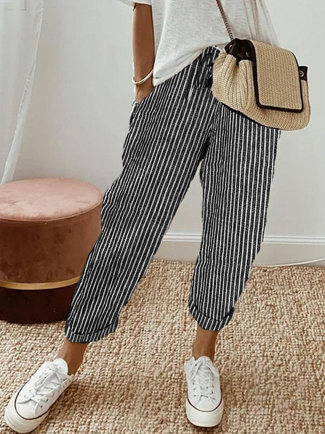 Trinity – Tapered Jogger Pants with Drawstring Waist