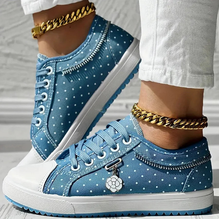 Zoe – Relaxed Sneakers with Wide Toe Box and Arch Support
