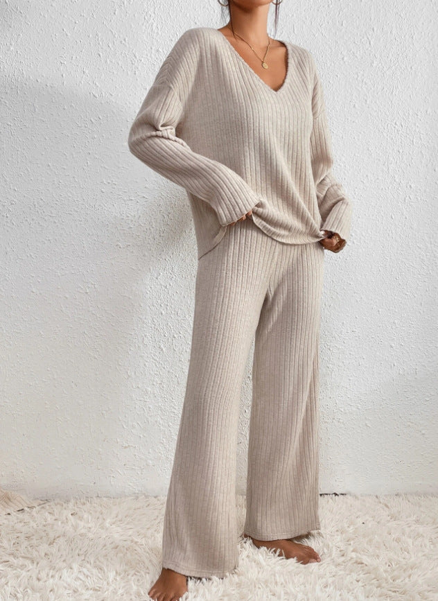 Layla – Ribbed Casual Two Piece Set