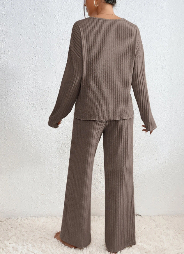 Layla – Ribbed Casual Two Piece Set