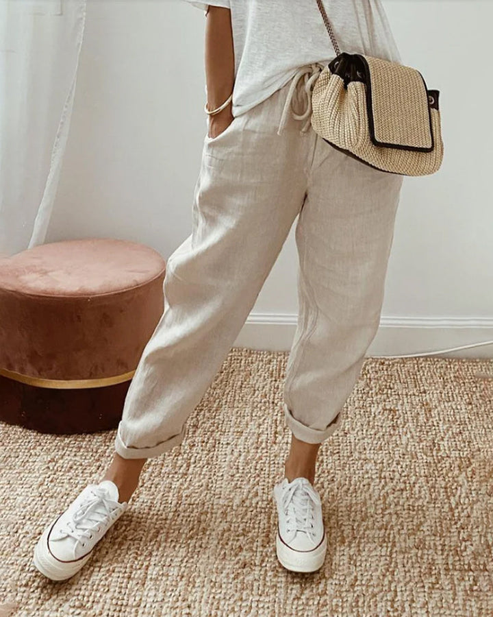 Trinity – Tapered Jogger Pants with Drawstring Waist