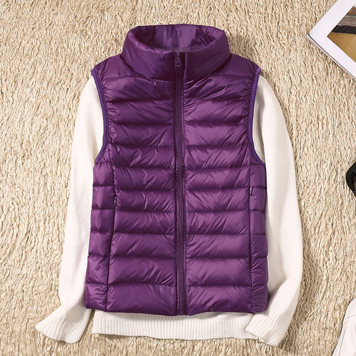Susannah – Lightweight Quilted Puffer Vest for Women