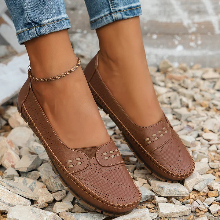 Amelia – Elegant Loafers with Sculpted Arch Support