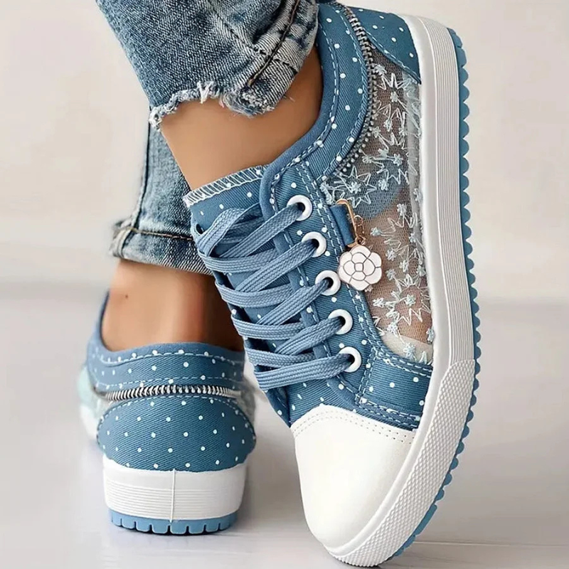 Zoe – Relaxed Sneakers with Wide Toe Box and Arch Support