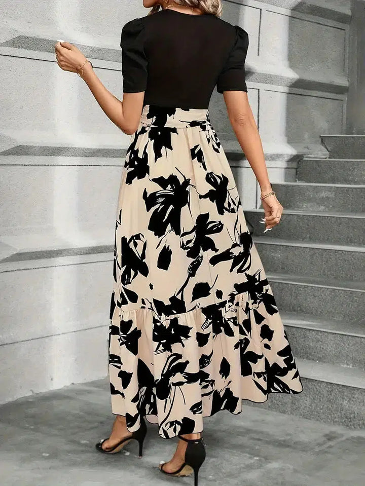 Eva – Elegant Floral Maxi Dress