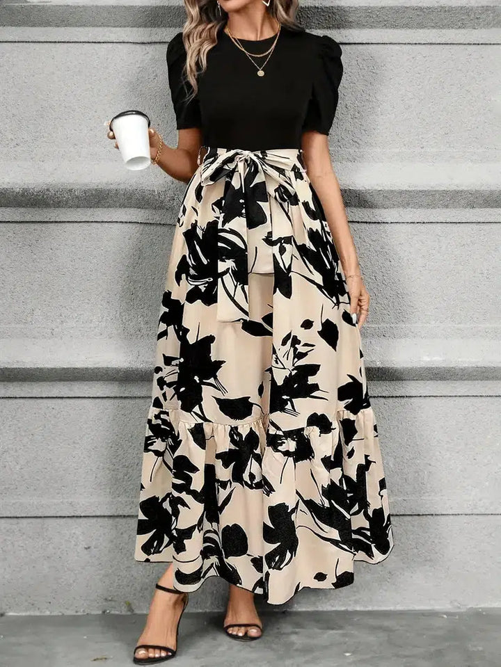 Eva – Elegant Floral Maxi Dress