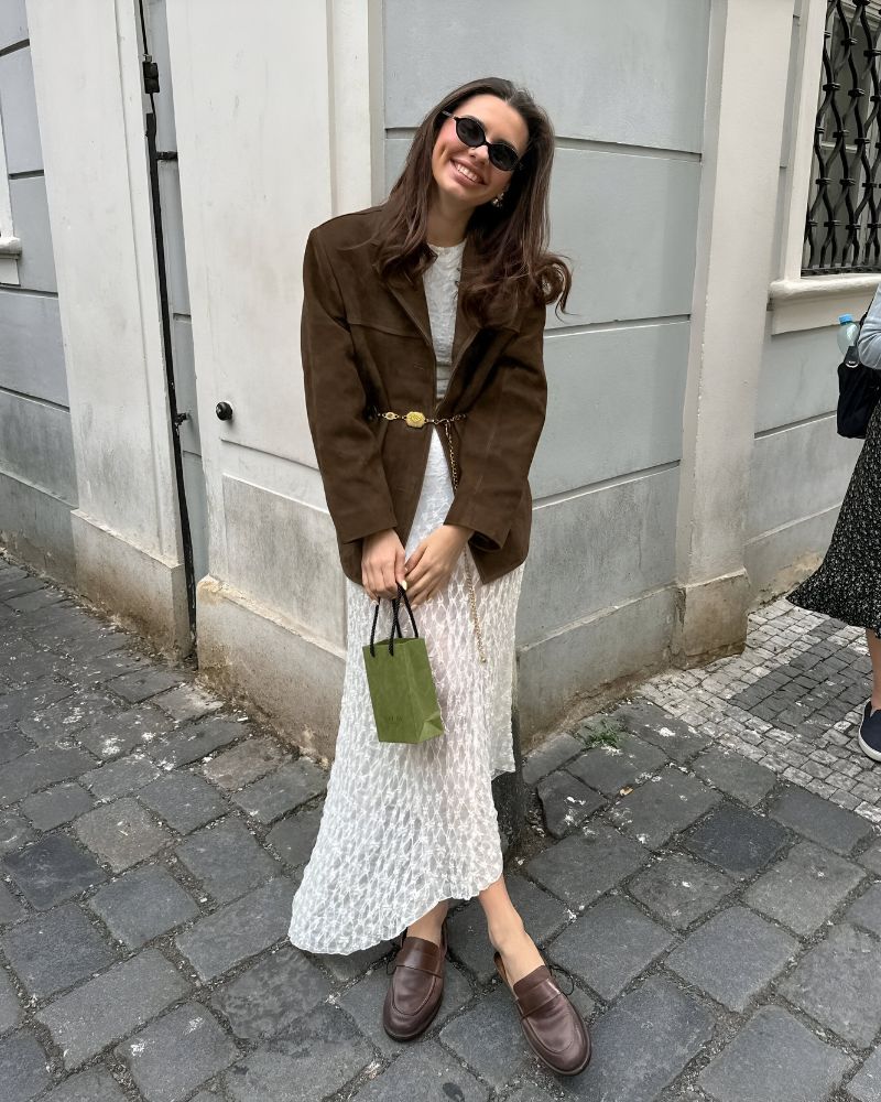 Esme – Suede-Look Cropped Jacket for Women