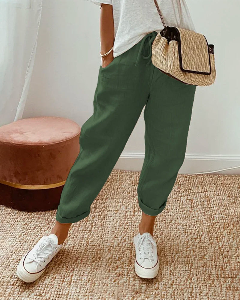 Trinity – Tapered Jogger Pants with Drawstring Waist