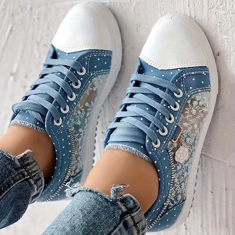 Zoe – Relaxed Sneakers with Wide Toe Box and Arch Support