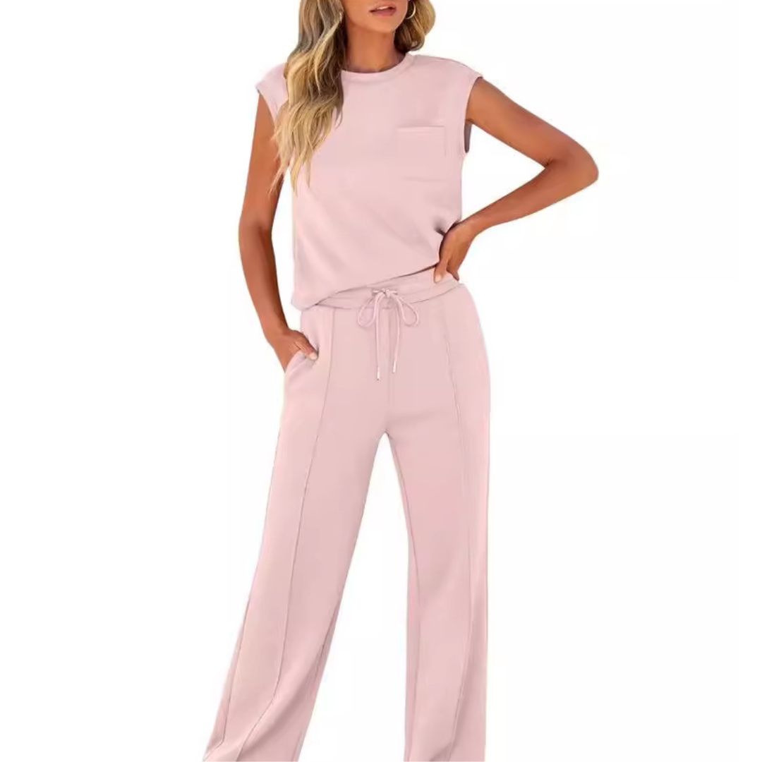 Naomi – Casual Matching Lounge Set for Effortless Summer Style