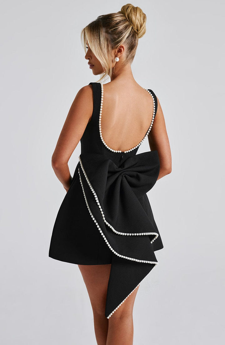 Aurora – A-Line Mini Dress with Back Bow