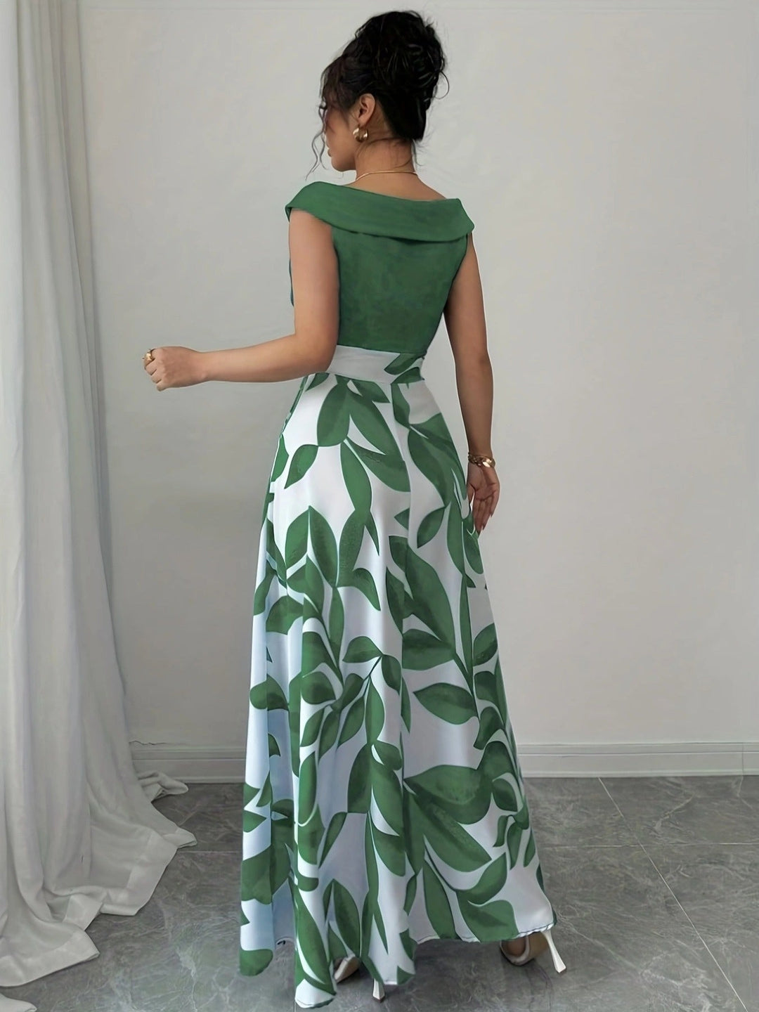 Teresa – Floral Maxi Wedding Guest Dress