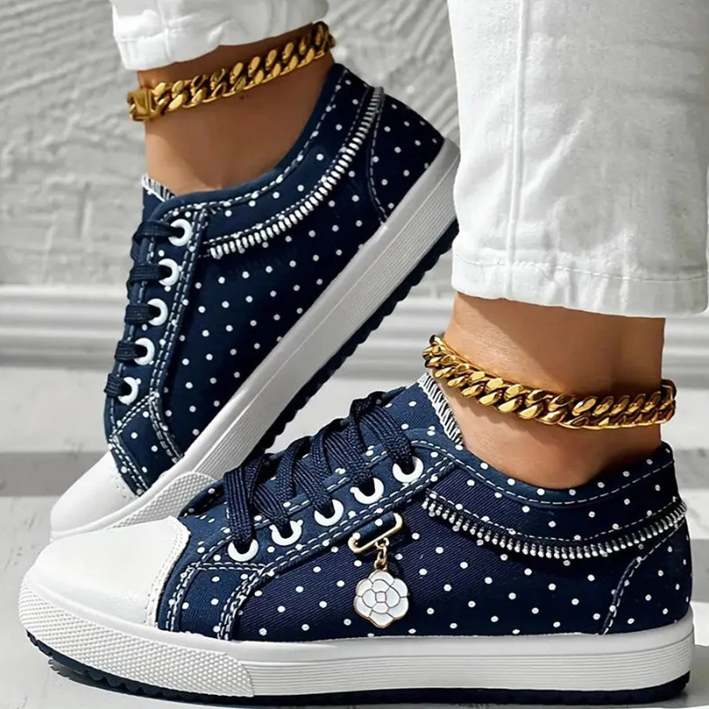 Zoe – Relaxed Sneakers with Wide Toe Box and Arch Support