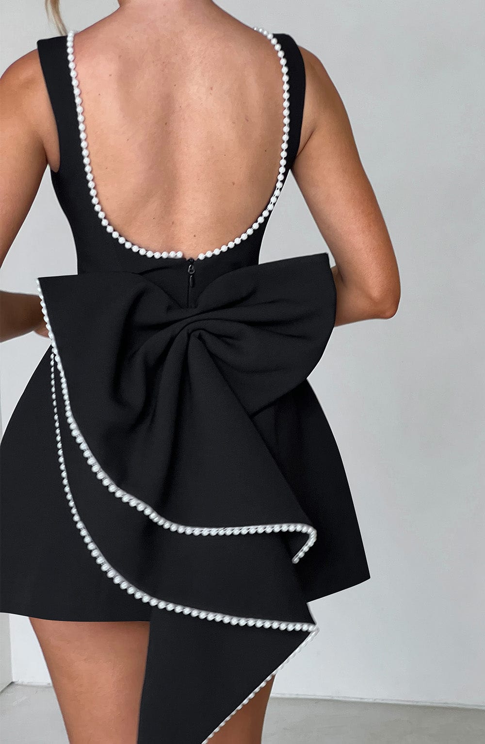 Aurora – A-Line Mini Dress with Back Bow