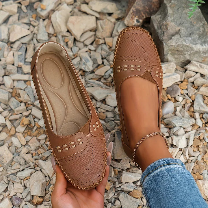 Amelia – Elegant Loafers with Sculpted Arch Support