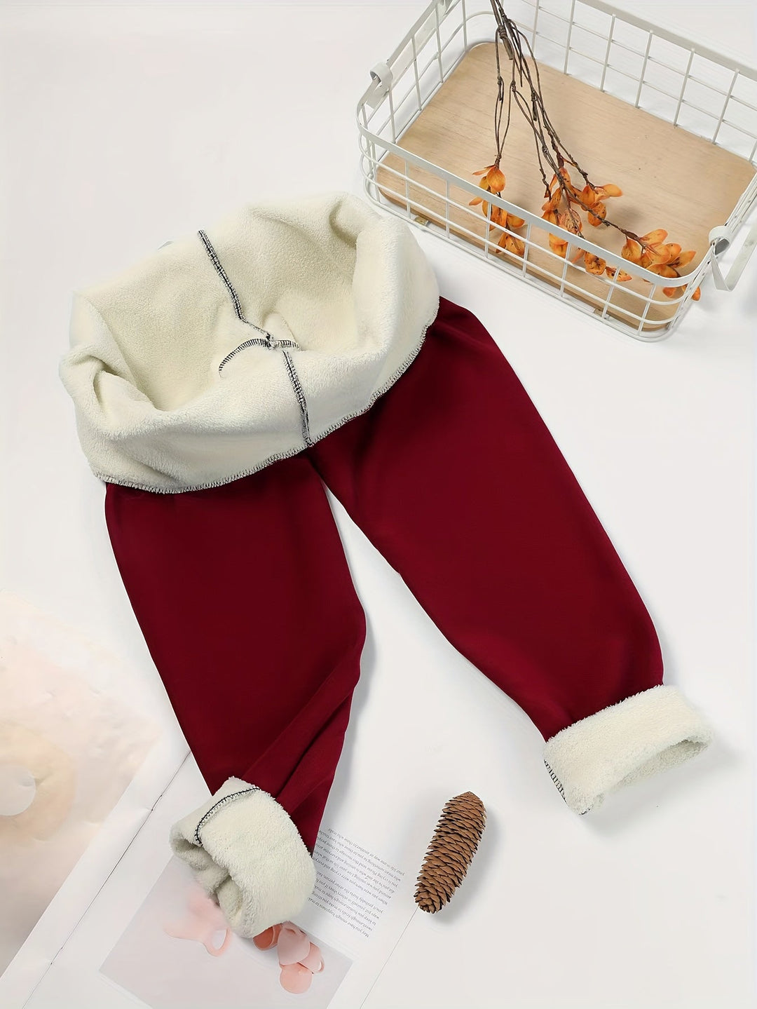 Nerissa – Brushed Plush-Lined Leggings for Women