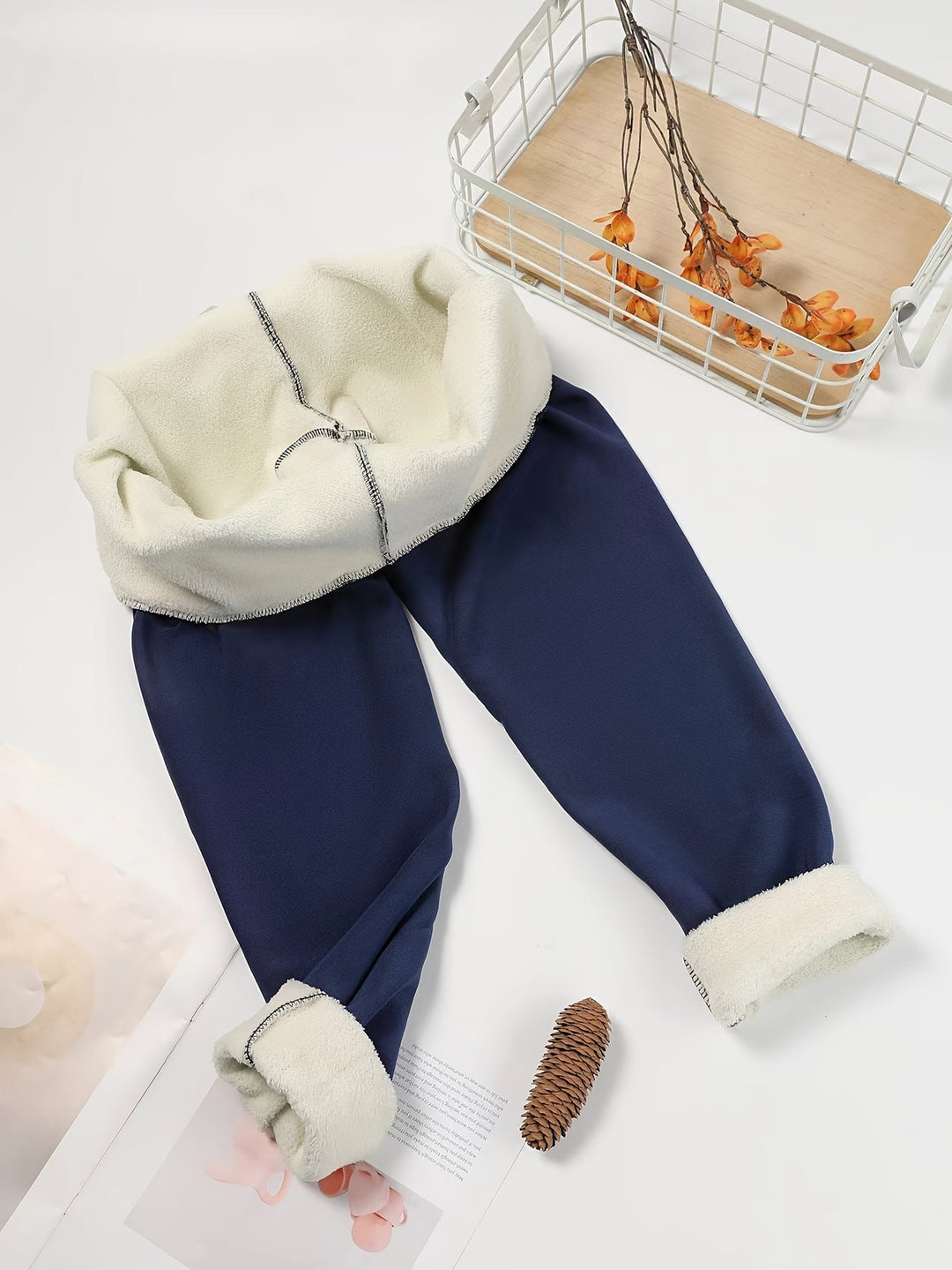 Nerissa – Brushed Plush-Lined Leggings for Women