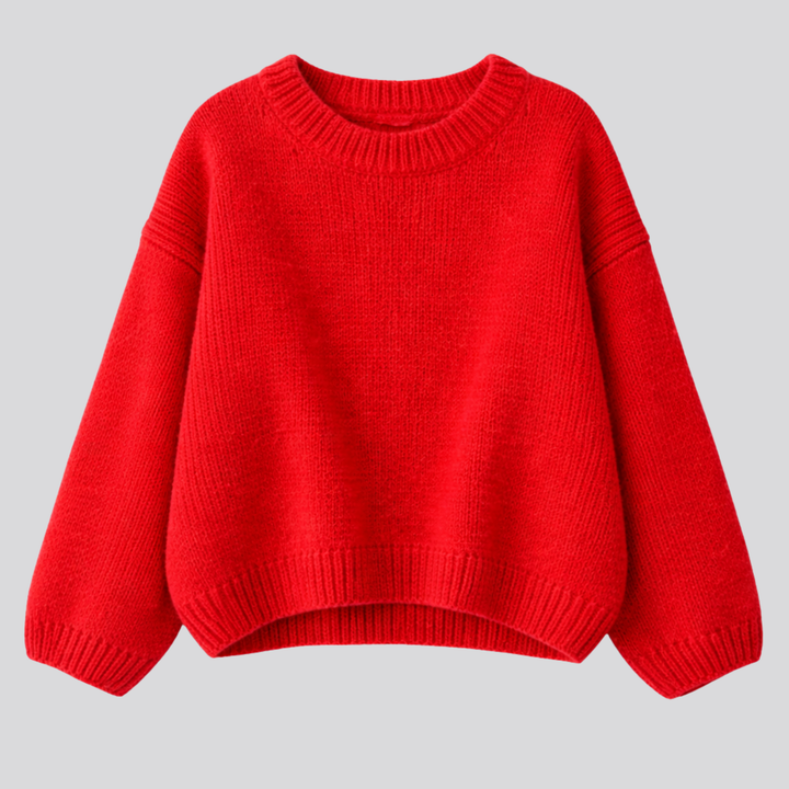 Georgiana – Mock Neck Oversized Sweater for Women