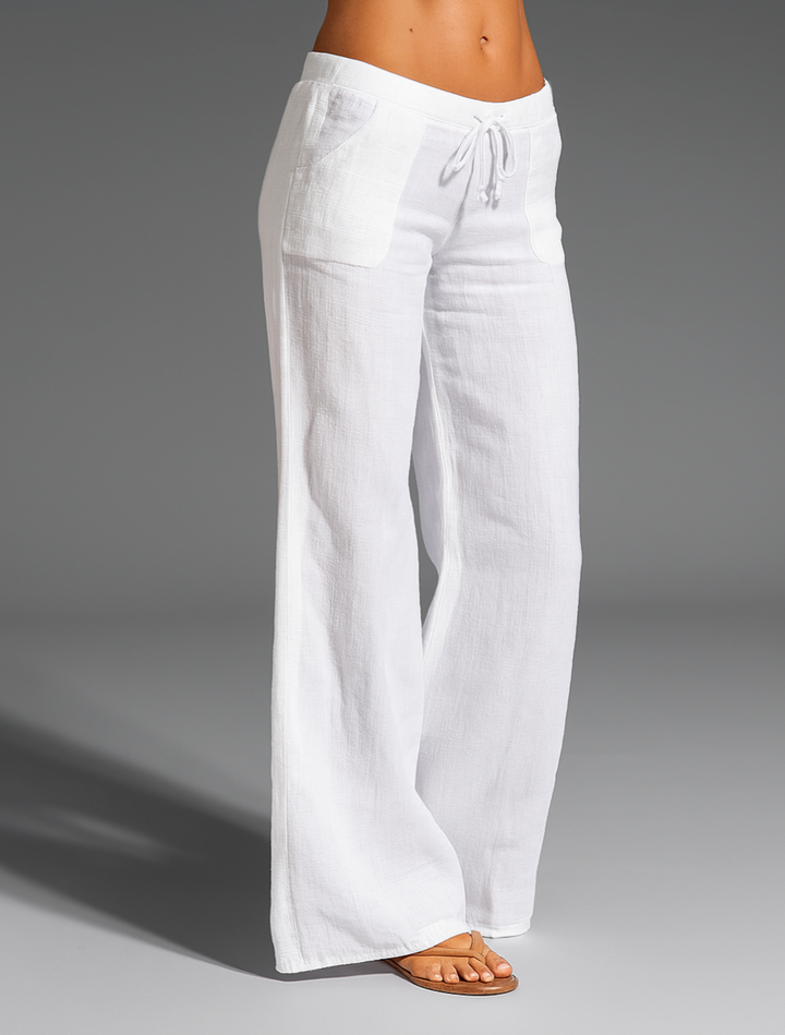 Casual broek Dames | Casual comfort & elastische trekkoordtaille