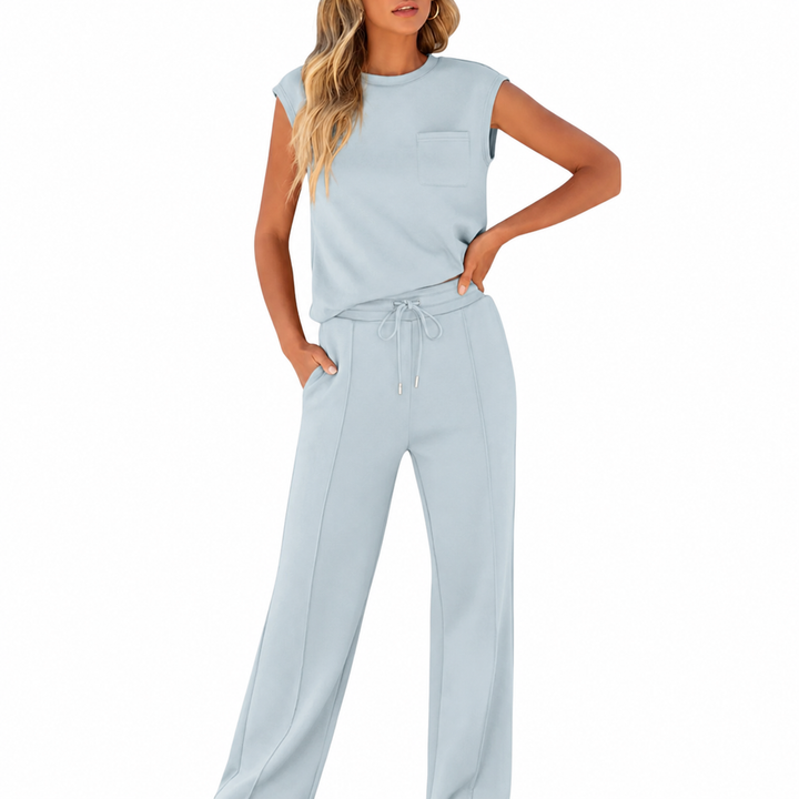 Naomi – Casual Matching Lounge Set for Effortless Summer Style