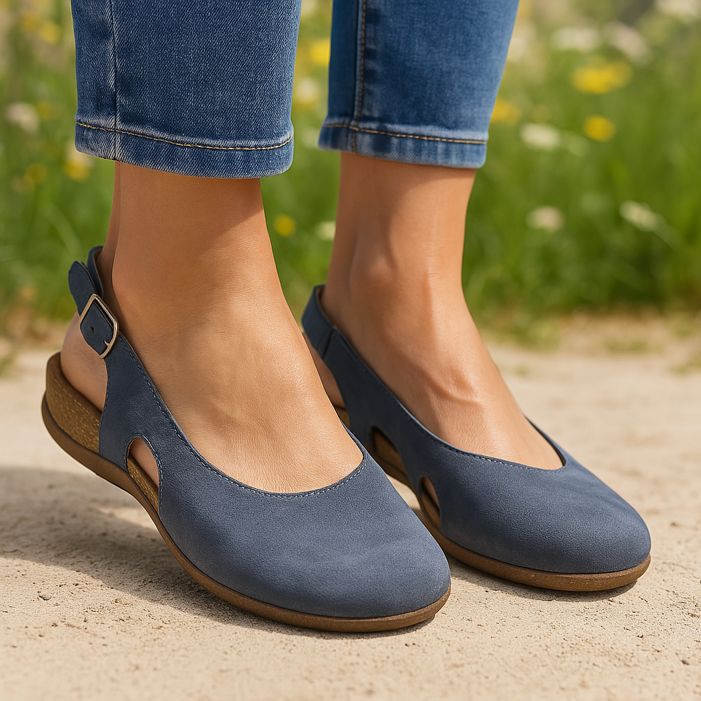 Christina – Elegant Strap Sandals with Cushioned Footbed
