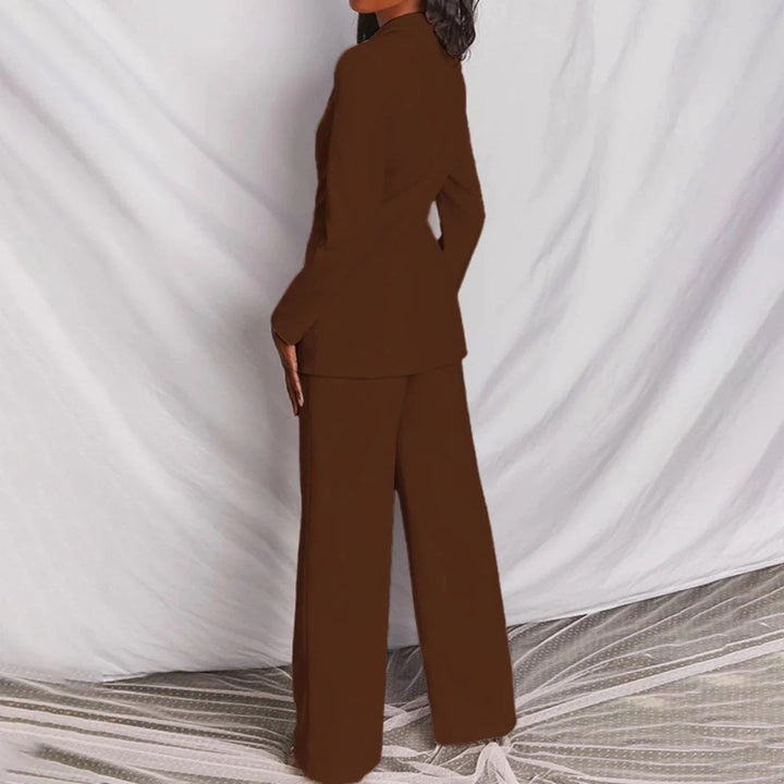 Lila – Tailored Blazer and Wide-Leg Trouser Suit Set