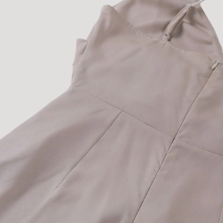 Maryann – Cowl Neck Slip Maxi Wedding Guest Dress