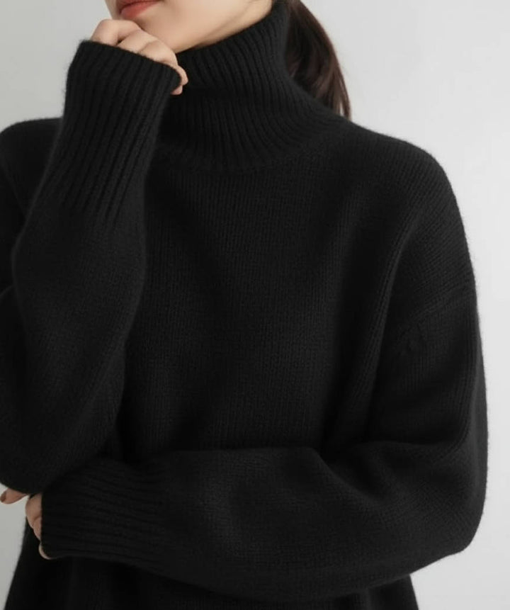 Jana – Oversized Turtleneck Sweater for Winter
