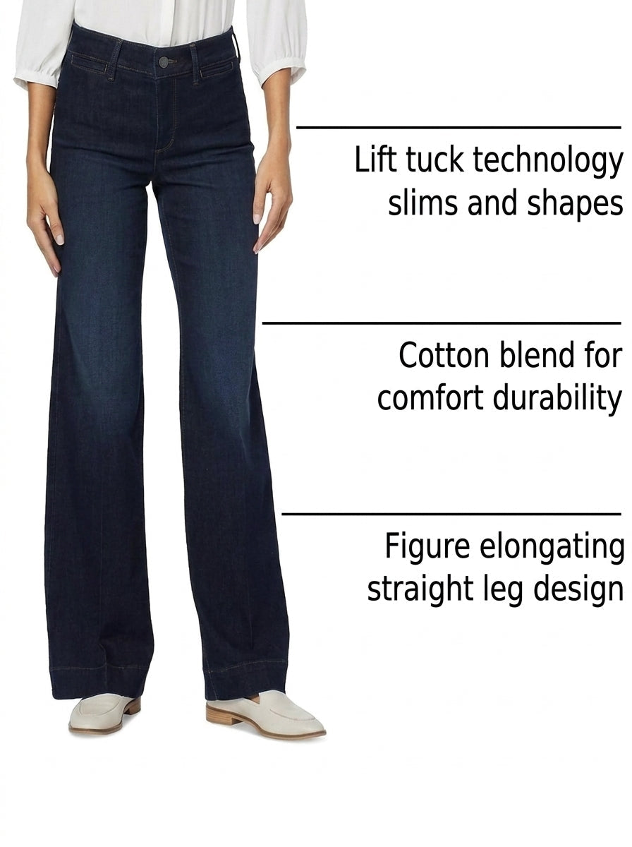 Averil – High-Rise Wide-Leg Trouser Jeans for Women
