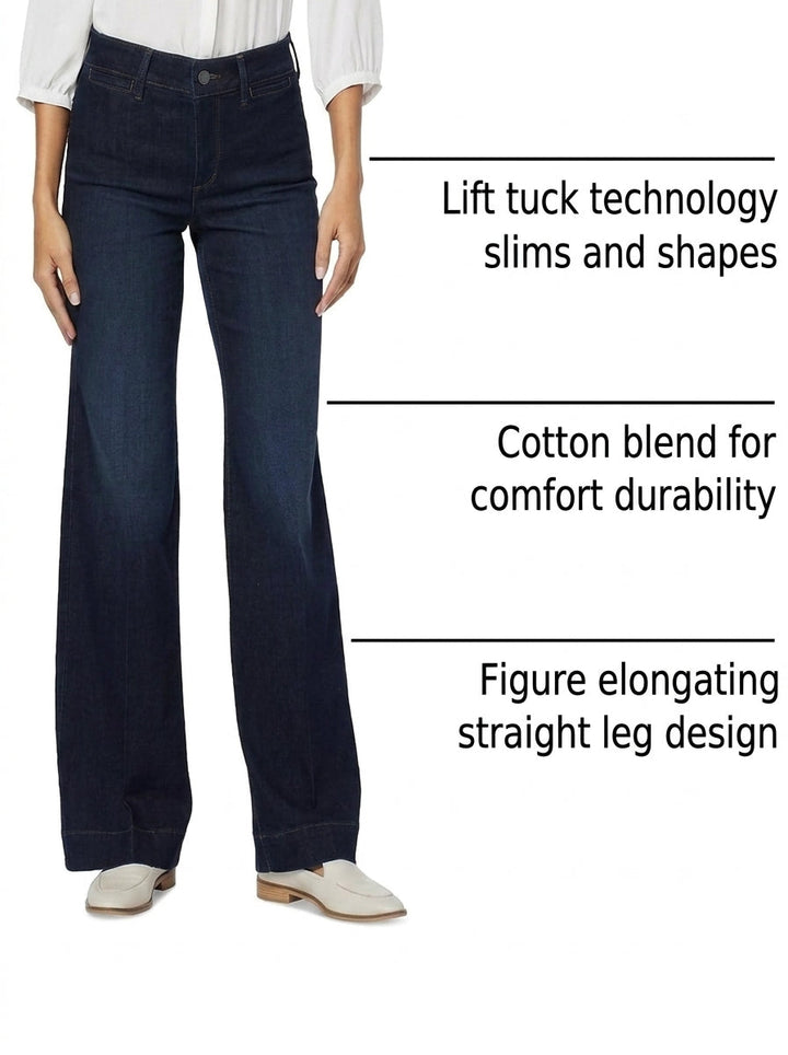 Averil – High-Rise Wide-Leg Trouser Jeans for Women