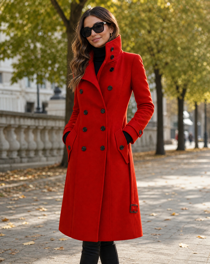 Mariposa – Belted Double-Breasted Trench Coat for Women