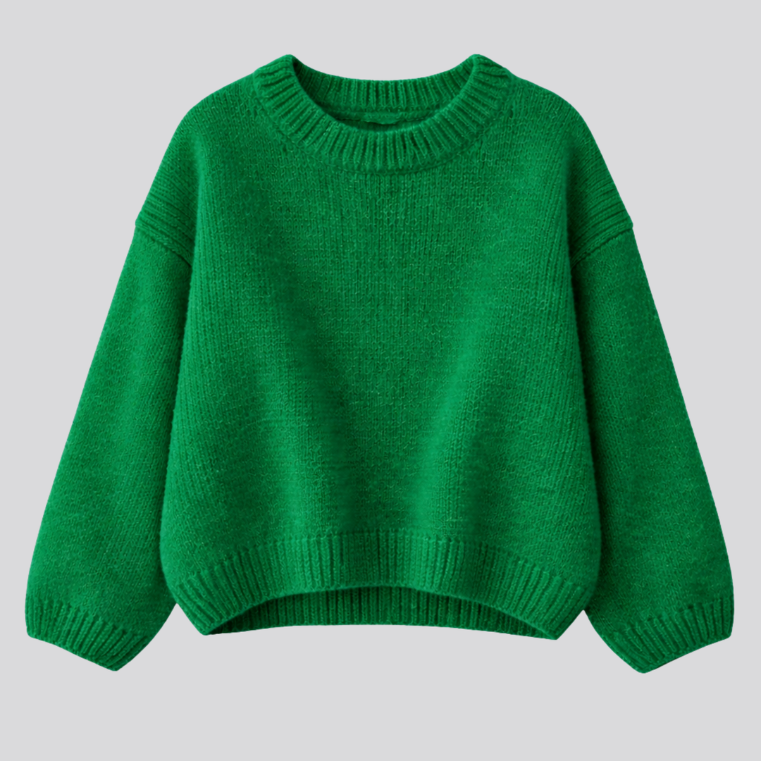 Georgiana – Mock Neck Oversized Sweater for Women