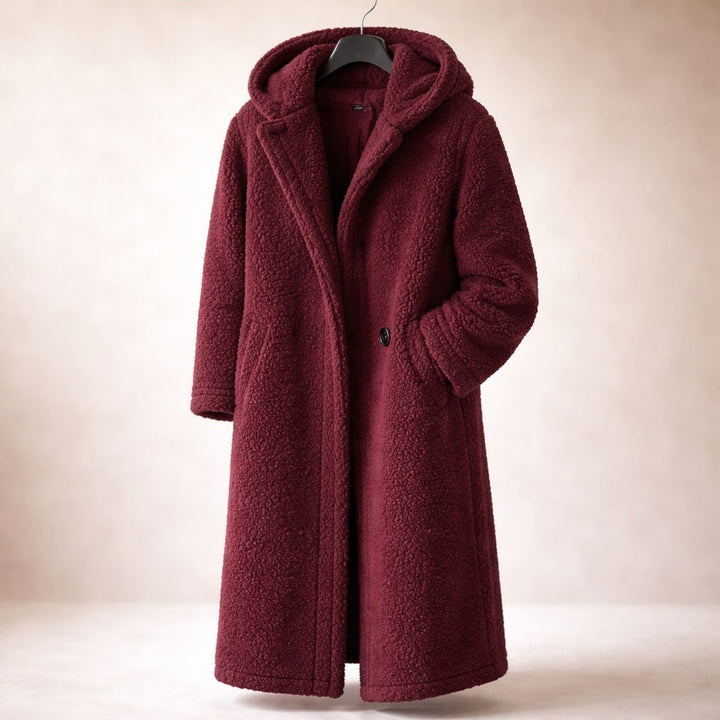 Ameera – Hooded Teddy Bear Coat for Women