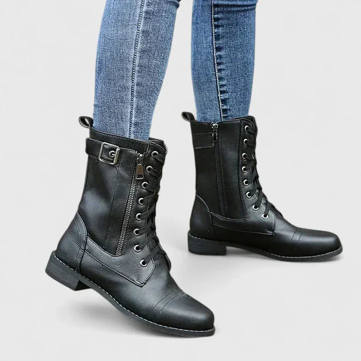 Lara | Damen Ankle Boots mit Reissverschluss | Modern 0