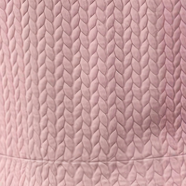 Harmony – Puff-Sleeve Cable-Stitch Sweatshirt for Women