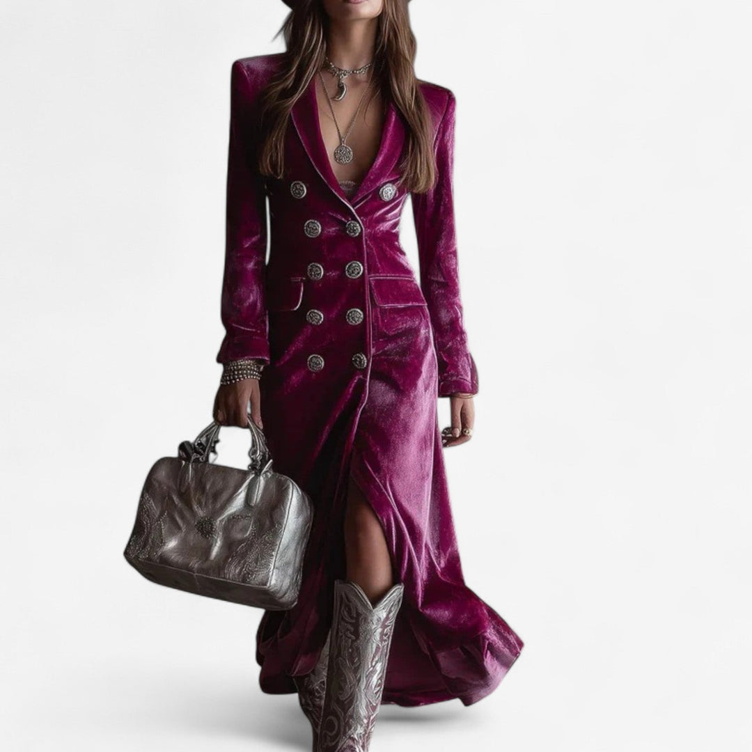 Natalia – Double-Breasted Blazer Dress for Women