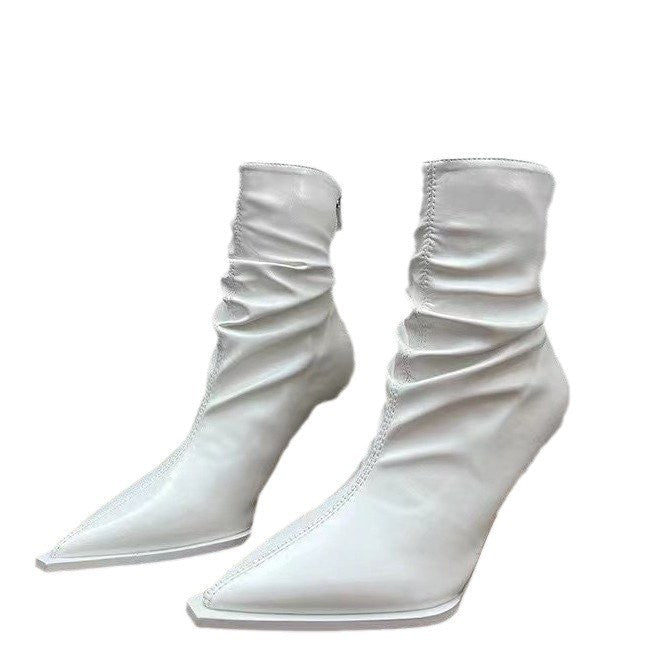 Milena – Pointed Toe Stiletto Ankle Boots for Women