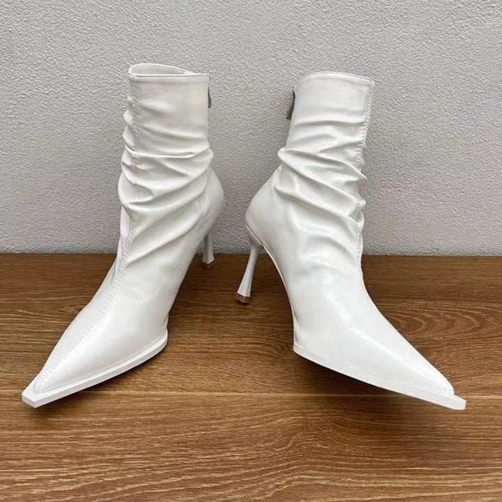 Milena – Pointed Toe Stiletto Ankle Boots for Women