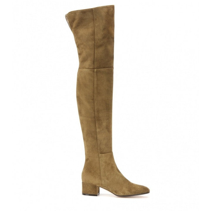 Maryam – Suede-Look Over-the-Knee Boots for Women