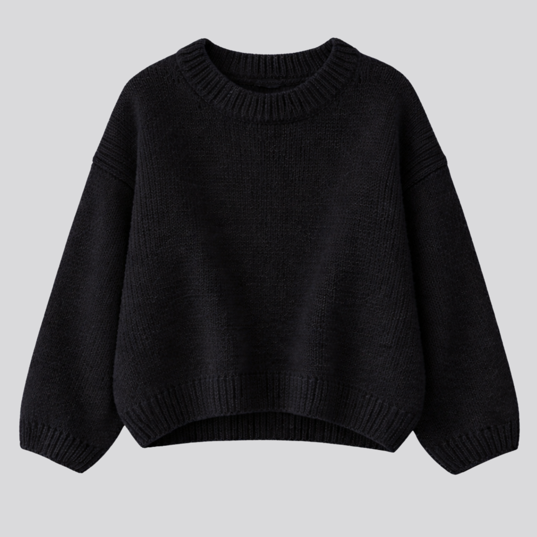 Georgiana – Mock Neck Oversized Sweater for Women