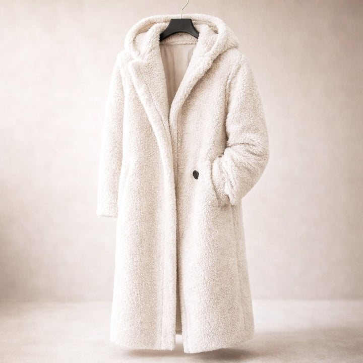 Ameera – Hooded Teddy Bear Coat for Women