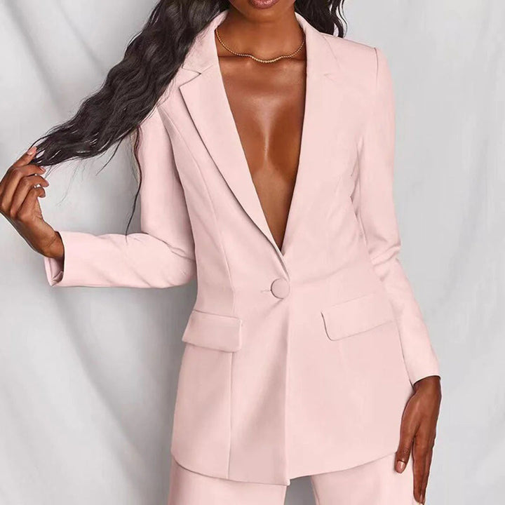 Lila – Tailored Blazer and Wide-Leg Trouser Suit Set
