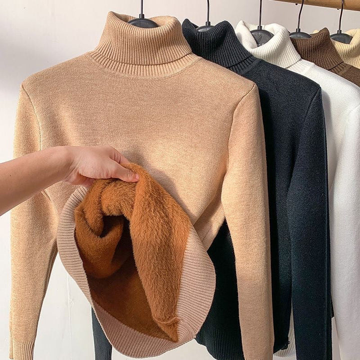 Jaylene – Fitted Turtleneck Sweater for Women