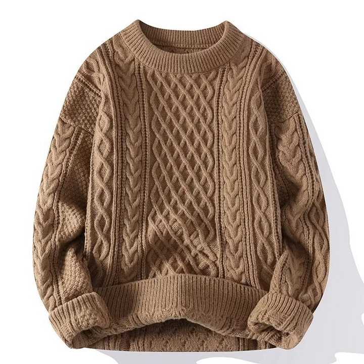 Pullover Damen | Damen Strickpullover | Zopfmuster-Optik: stilvoll & kombinierbar