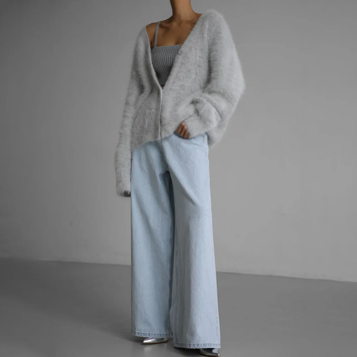 Emerson – Oversized Chunky Cardigan for Women