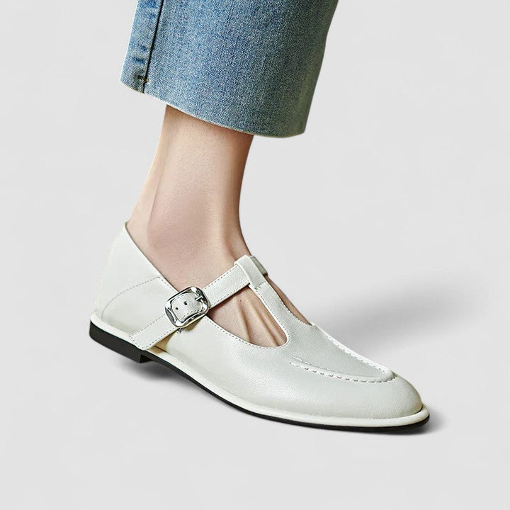 Rhonda – Mary Jane Flats with T-Bar Strap